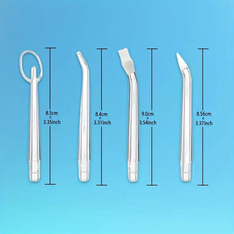 AquaBucalClean™ Irrigador Bucal Recargable Limpieza Dental Profunda Incluye 4 Boquillas de Regalo 🎁