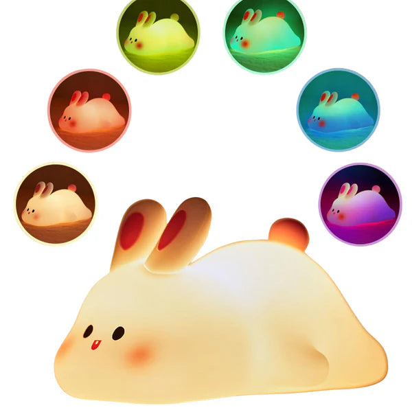 Bunny Bliss™ Lampara Touch Sensorial 🐰