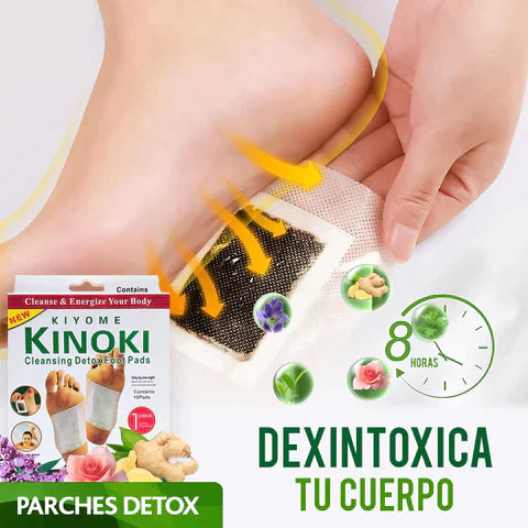 Kinoki™ Parches Detox Pack Premium X3 Para Pies - 30 Unidades