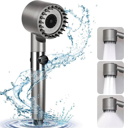 Pressure PRO™ Ducha de Alta Presión para una Experiencia Revitalizante 4 En 1