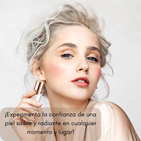 Depiladora Facial Eléctrica 2 En 1 Facial y Nariz 💄