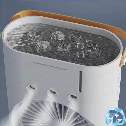 Eco Breeze™ Aire Acondicionado Humidificador Ventilador 3 en 1  de 2 Niveles Portátil Incluye Control Remoto
