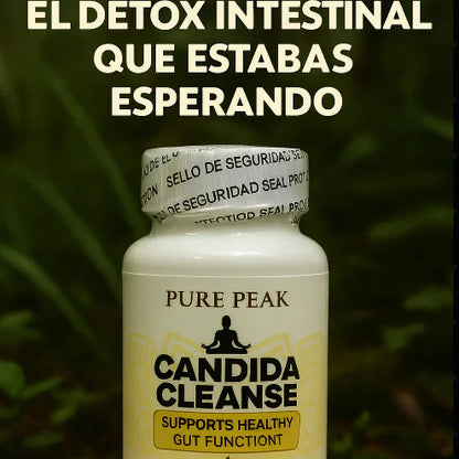 Candida Cleanse 60 Cápsulas – Limpieza Intestinal – Equilibrio Natural en 30 Días
