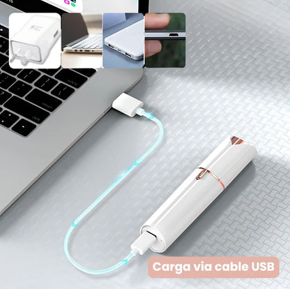 Depiladora Facial Eléctrica 2 En 1 Facial y Nariz 💄