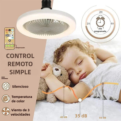 VentiLux™ Lampara Ventilador Led Smart 360