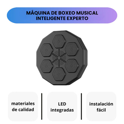 Maquina De Boxeo Antiestrés y Entrenamiento Profesional  En Casa + Incluye Guantes de Regalo 🎁 (Experto) StrikeBeat™ 🥊
