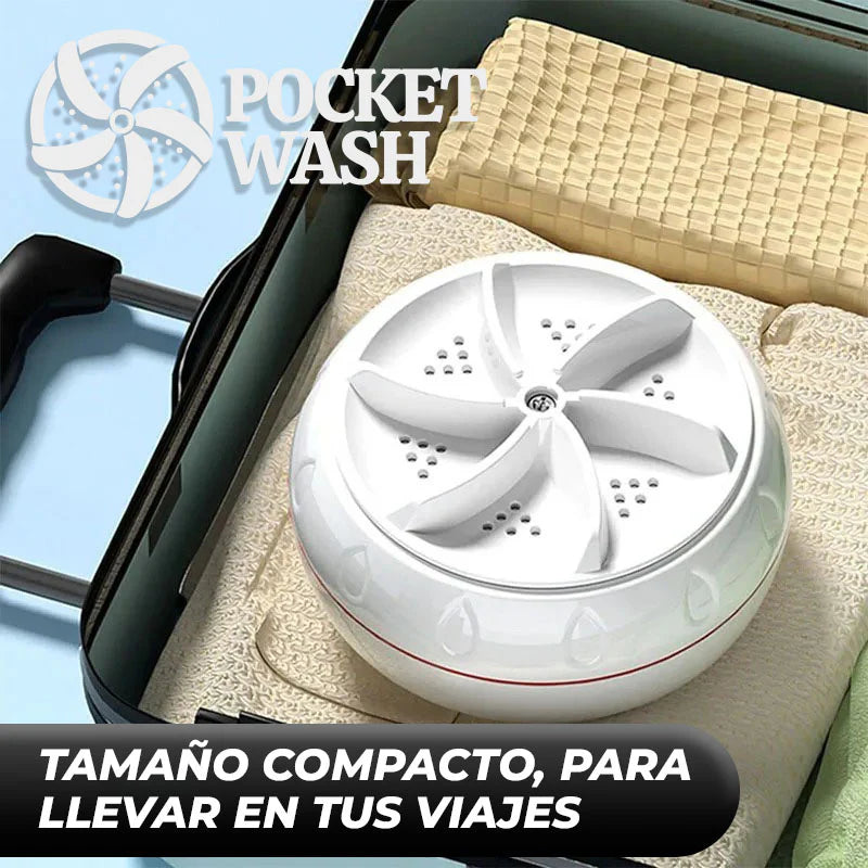 Mini Turbina Lavadora Portatil PocketWash™