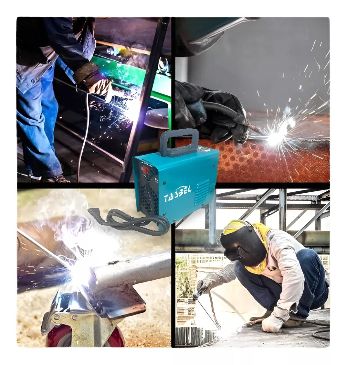 maquina de soldar 220v 48kw + mascara