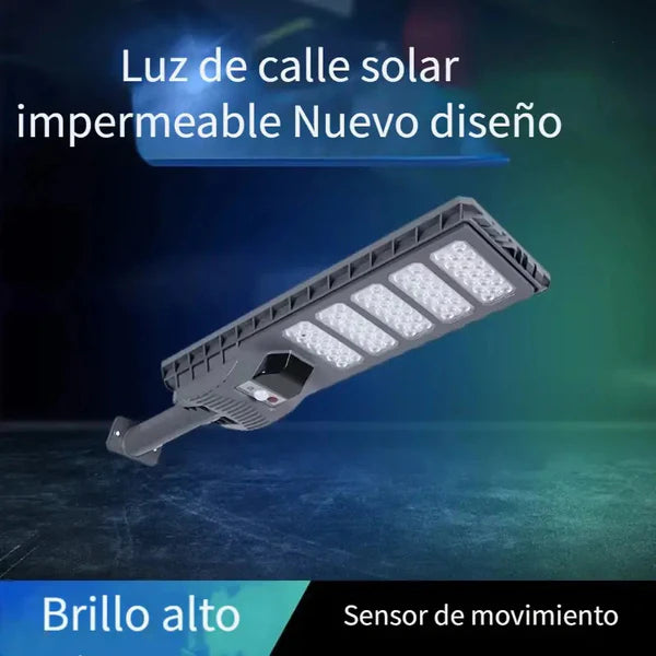 Pack 2 Focos LED Solar 500 Watts Con Sensor De Movimiento y Control Remoto IP65