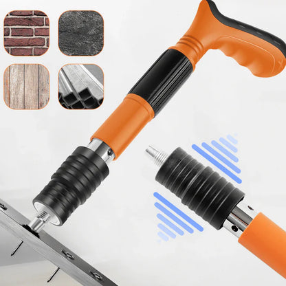 Pistola de Clavos Remachadora Premium + Maletin con Accesorios