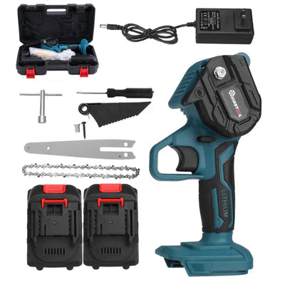 MaxSaw ™ - Mini Motosierra Eléctrica Inalámbrica 2 Baterías Incluidas