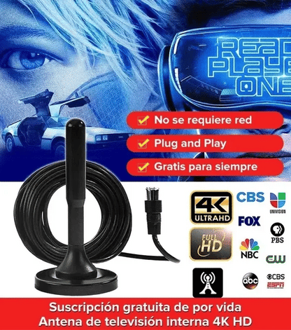 Antena Digital HD TV 4K