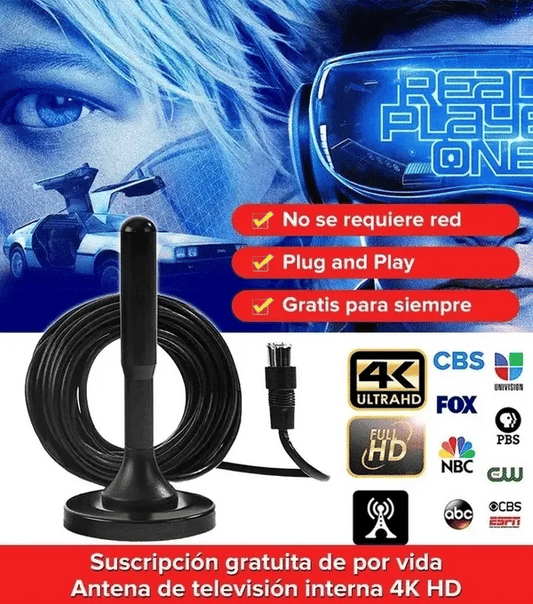 Antena Digital HD TV 4K