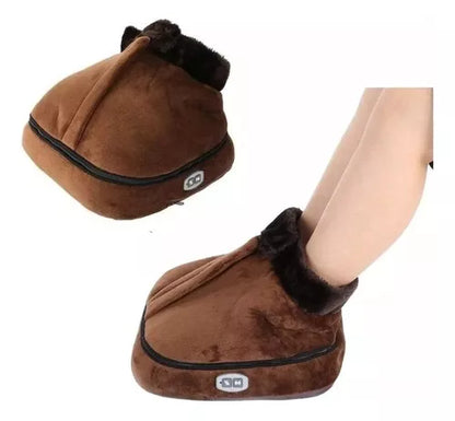 WarmMassager™ Bota Calienta Pies Eléctrico 2 en 1 Cojín Masajeador y Calefactor