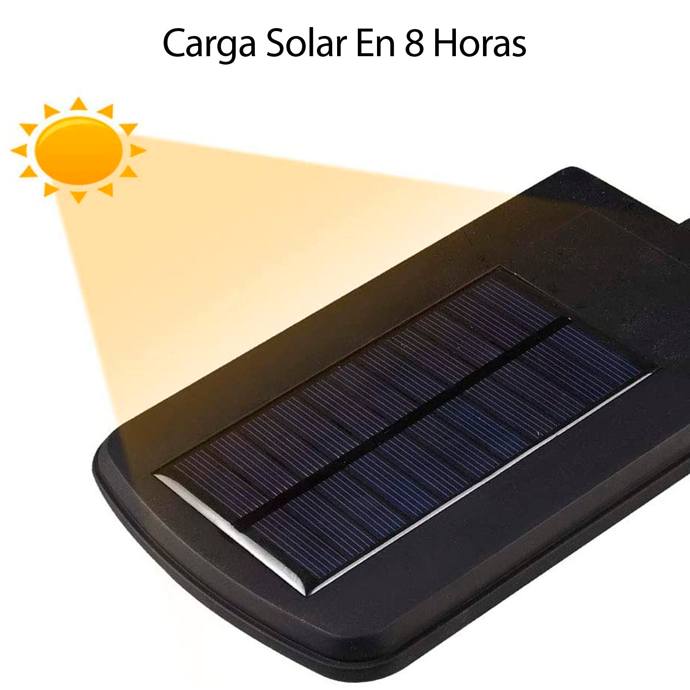 Foco LED Solar Exterior Pack de 4 Con Sensor De Movimiento IP65