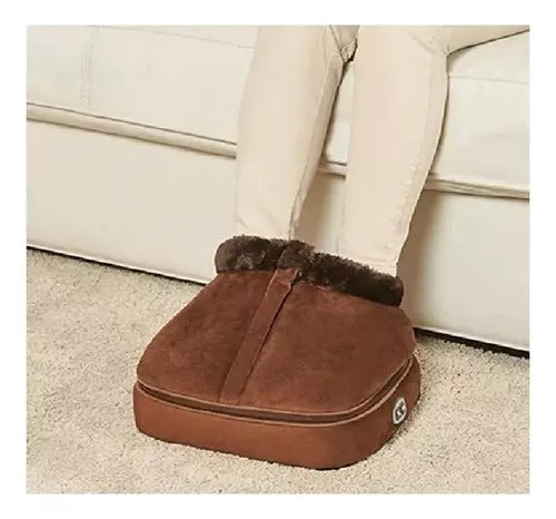 WarmMassager™ Bota Calienta Pies Eléctrico 2 en 1 Cojín Masajeador y Calefactor