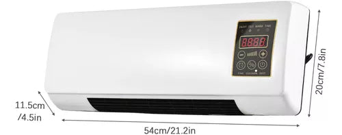 Aire Calefactor Acondicionado Portátil Pared 2 en 1 Splitmax™