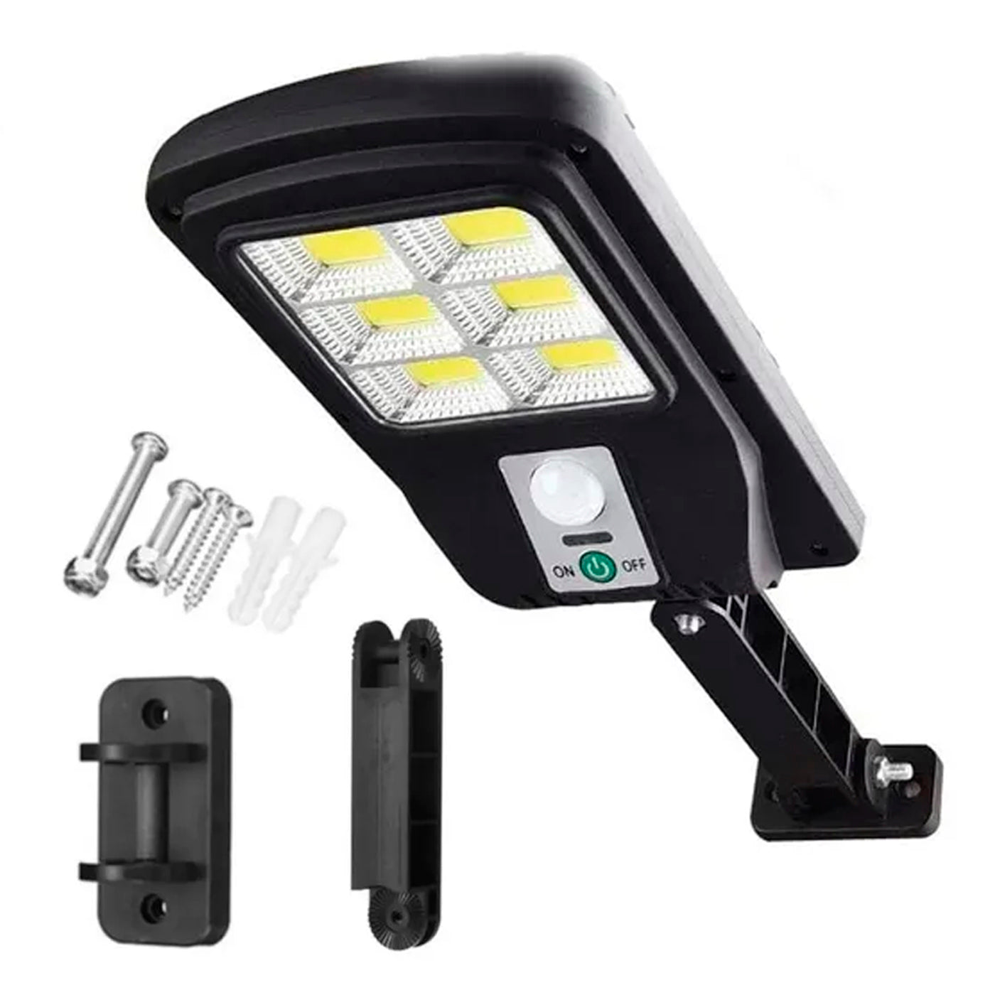 Foco LED Solar Exterior Pack de 4 Con Sensor De Movimiento IP65