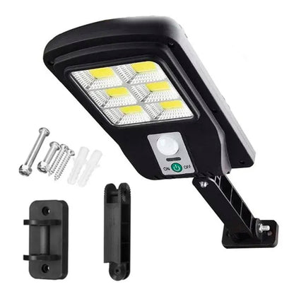 Foco LED Solar Exterior Pack de 4 Con Sensor De Movimiento IP65