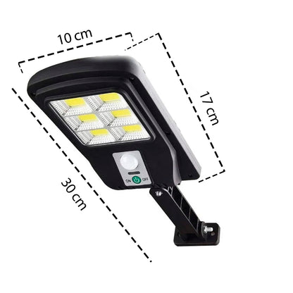Foco LED Solar Exterior Pack de 4 Con Sensor De Movimiento IP65
