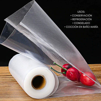 Bolsas Para Selladora Al Vacío Rollo 20 Cms X 5 Mts