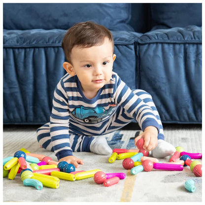 Juego de Bloques Magnéticos Montessori 42 Piezas MagneticBlock™